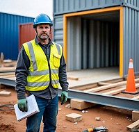 building container house