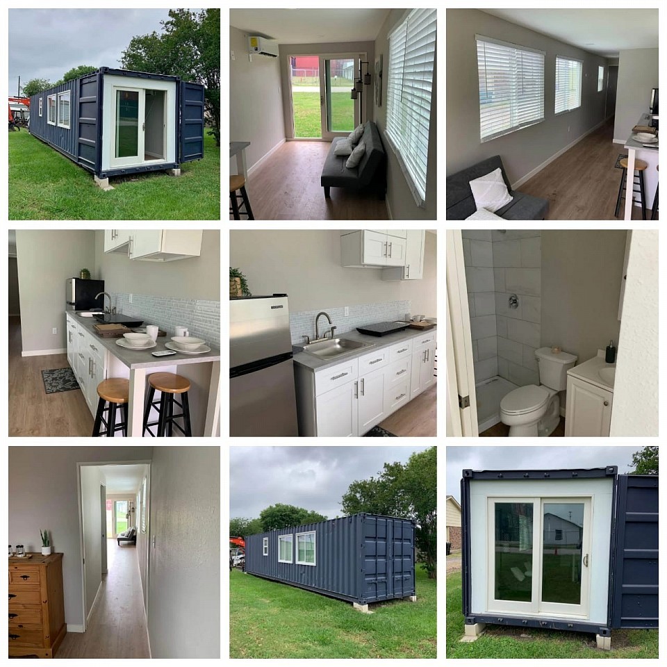40ft container house.           $19,500